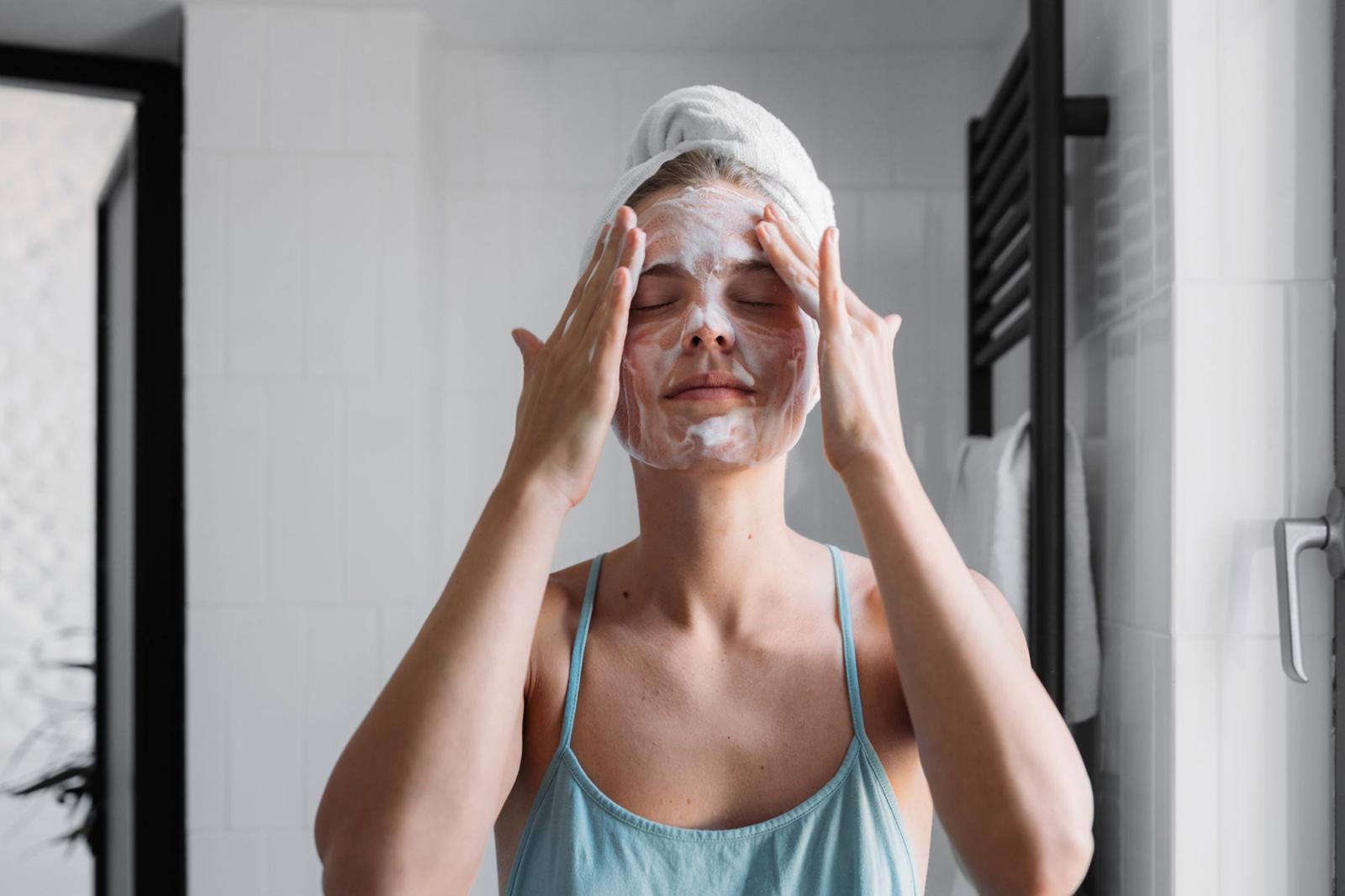 Are you really washing your whole face?